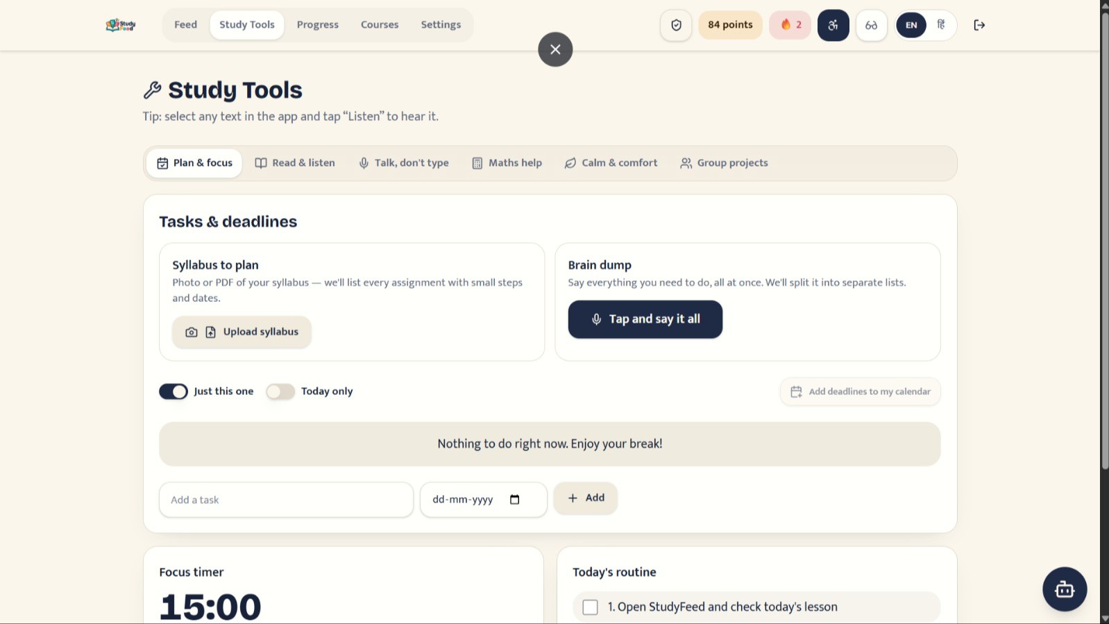 Redefining accessibility Limitless learning for specially-abled minds